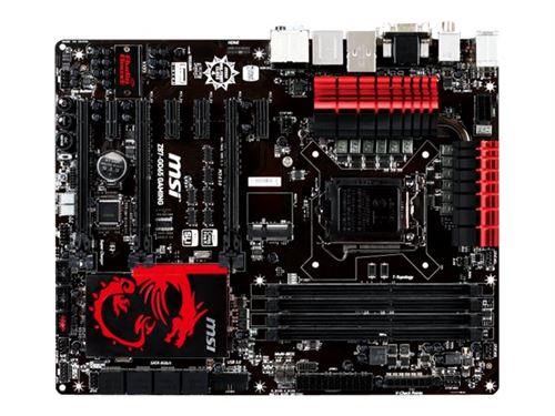 MSI Z87-GD65 GAMING - Carte-mère - ATX - Socket LGA1150 - Z87 Chipset - USB 3.0 - Gigabit LAN - carte graphique embarquée (unité centrale requise) - audio HD (8 canaux) État correct - MSI reconditionné disponible sur Fnac