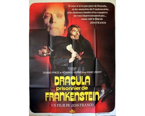 Dracula Prisonier de Frankenstein / A RESTAURER AFFICHE CINEMA ORIGINALE État correct - N/A reconditionné disponible sur Fnac