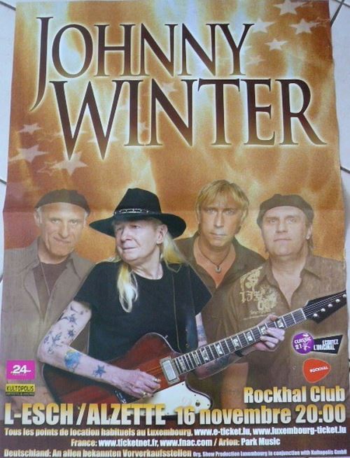 Johnny Winter - 70x100 cm - AFFICHE / POSTER État correct - N/A reconditionné disponible sur Fnac