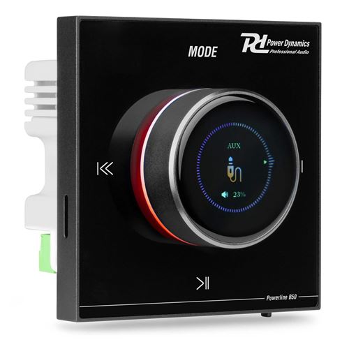 Acheter Power Dynamics Powerline B50B - Amplificateur Mural Audio 2 x 25W avec BT et Écran LCD - Noir État correct - 72,95 € Power Dynamics Powerline B50B - Amplificateur Mural Audio 2 x 25W avec BT et Écran LCD - Noir État correct - N/A reconditionné disponible sur Fnac