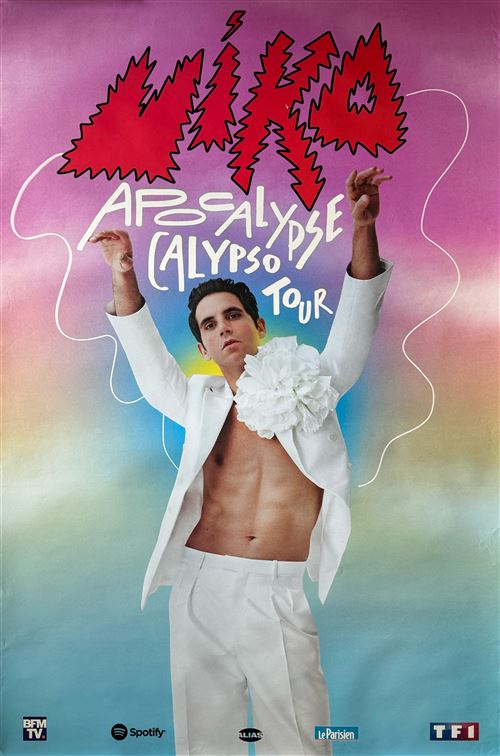 Affiche - MIKA - Apocalypse Calypso Tour - 80x120cm État correct - N/A reconditionné disponible sur Fnac