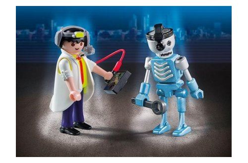 Playmobil 6844 duo pack - inventeur et robot État correct - Playmobil reconditionné disponible sur Fnac