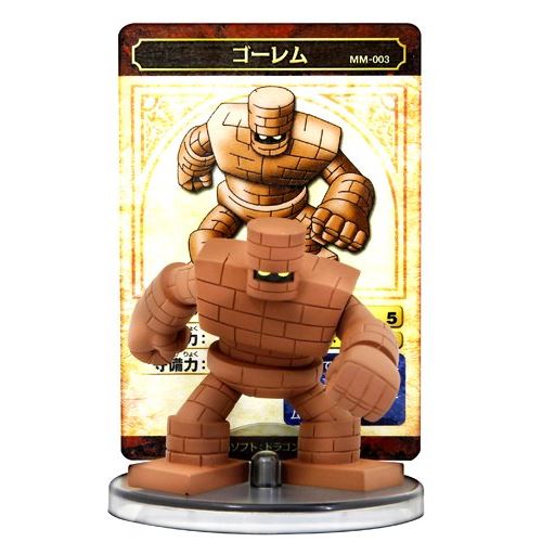 Dragon Quest Monster Museum 003 - Mini figurine Golem, carte de base État correct - Square Enix reconditionné disponible sur Fnac