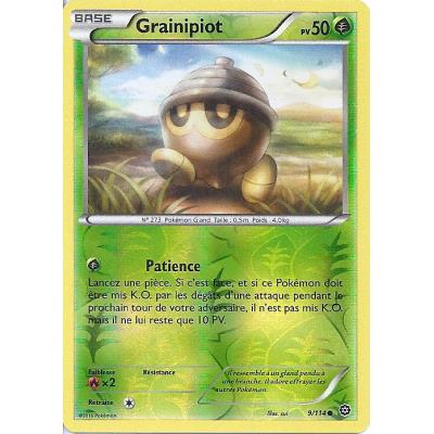Acheter Carte Pokemon - XY11 - Offensive Vapeur - Grainipiot - PV 50 - 9/114 - Holo Reverse - VF État correct - 16,00 € Carte Pokemon - XY11 - Offensive Vapeur - Grainipiot - PV 50 - 9/114 - Holo Reverse - VF État correct - Asmodee reconditionné disponible sur Fnac