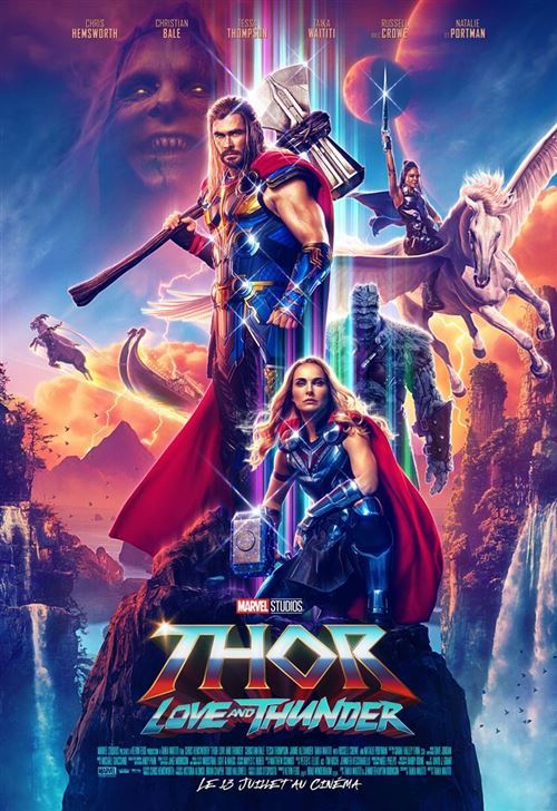 Affiche de Cinéma Originale - Thor - love and thunder - 2022 - Natalie Portman - 120x160cm État correct - N/A reconditionné disponible sur Fnac