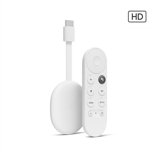 Passerelle multimédia Google Chromecast avec Google TV Version HD État correct - Google reconditionné disponible sur Fnac