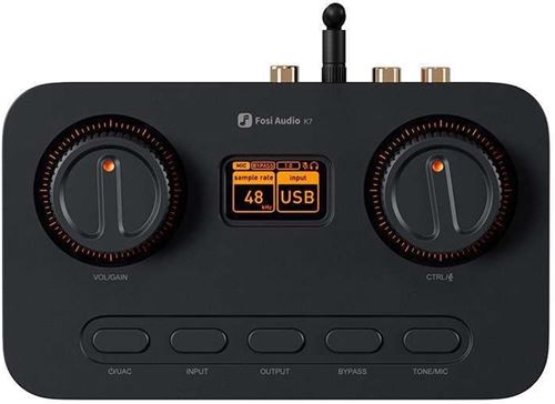 Acheter Fosi Audio K7 DAC Gaming HiFi – Amplificateur Casque USB avec Contrôle de Volume État correct - 179,00 € Fosi Audio K7 DAC Gaming HiFi – Amplificateur Casque USB avec Contrôle de Volume État correct - N/A reconditionné disponible sur Fnac