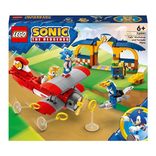 LEGO® Sonic 76991 L’avion Tornado et l'atelier de Tails État correct - Lego Sonic reconditionné disponible sur Fnac