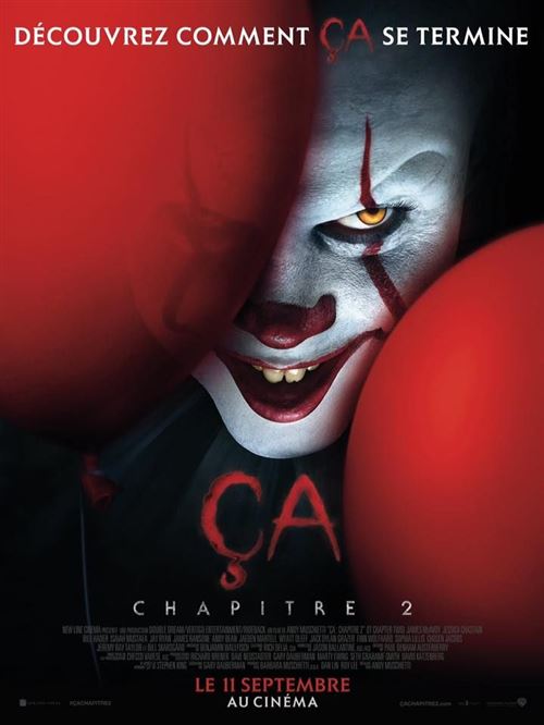 Affiche de Cinéma Originale - ça 2 - It - 2019 - Jessica Chastain - 116x156cm État correct - N/A reconditionné disponible sur Fnac
