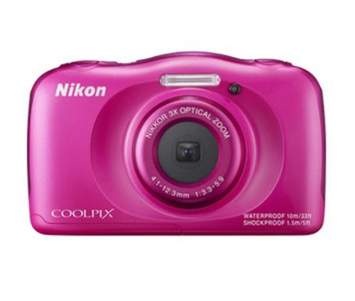 Compact Nikon Coolpix S33 Rose État correct - Nikon reconditionné disponible sur Fnac