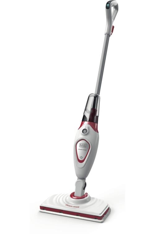 Nettoyeur vapeur balai Black+Decker BDS1616R 1600 W Blanc et Bordeaux - État correct Black+Decker sur Fnac