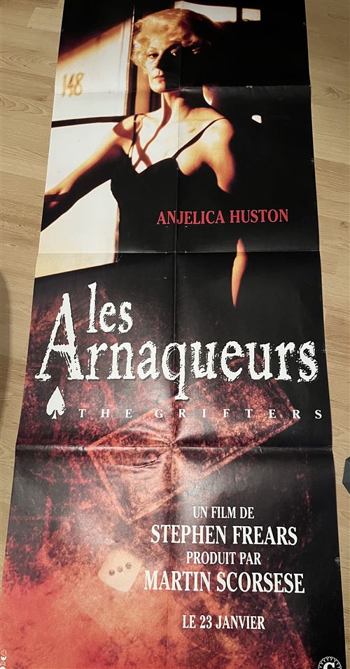 Acheter Affiche de Cinéma Originale - Les Arnaqueurs - 1990 - Anjelica Huston - 60x160cm État correct - 11,99 € Affiche de Cinéma Originale - Les Arnaqueurs - 1990 - Anjelica Huston - 60x160cm État correct - N/A reconditionné disponible sur Fnac