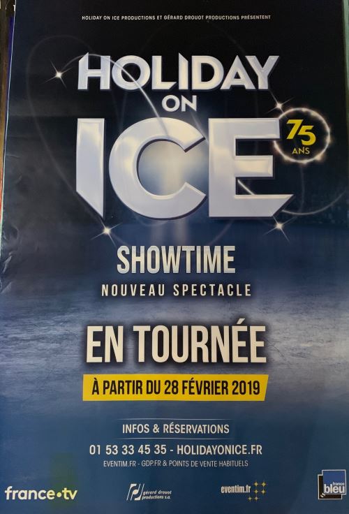 Holiday On Ice - Showtime 2019 - AFFICHE État correct - N/A reconditionné disponible sur Fnac