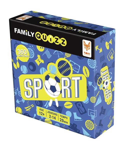 Jeu de culture générale Topigames Family Quizz Sport État correct - N/A reconditionné disponible sur Fnac