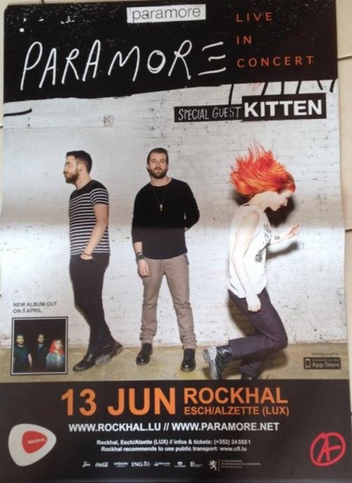 PARAMORE - 60x80 cm - AFFICHE / POSTER État correct - N/A reconditionné disponible sur Fnac