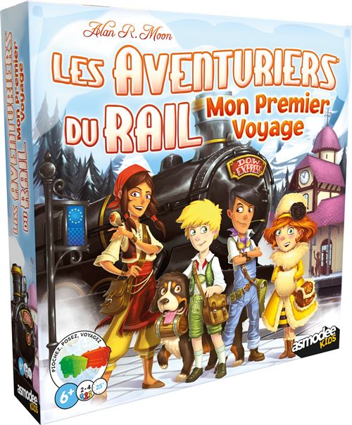 Acheter Jeu de stratégie Asmodee Les Aventuriers du Rail Mon Premier Voyage Europe État correct - 13,00 € Jeu de stratégie Asmodee Les Aventuriers du Rail Mon Premier Voyage Europe État correct - Asmodee reconditionné disponible sur Fnac