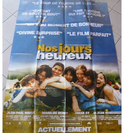 Nos Jours Heureux AFFICHE CINEMA ORIGINALE État correct - N/A reconditionné disponible sur Fnac