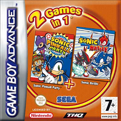 2 En 1 : Sonic Pinball Party + Sonic Battle État correct - THQ France reconditionné disponible sur Fnac