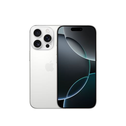 Apple iPhone 16 Pro 6,3"" 5G 512 Go Double SIM Titane Blanc État correct - Apple reconditionné disponible sur Fnac
