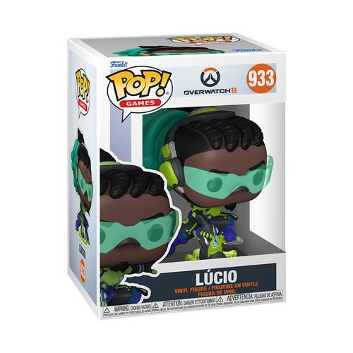 Figurine Funko Pop Games Overwatch 2 Lucio État correct - Funko reconditionné disponible sur Fnac