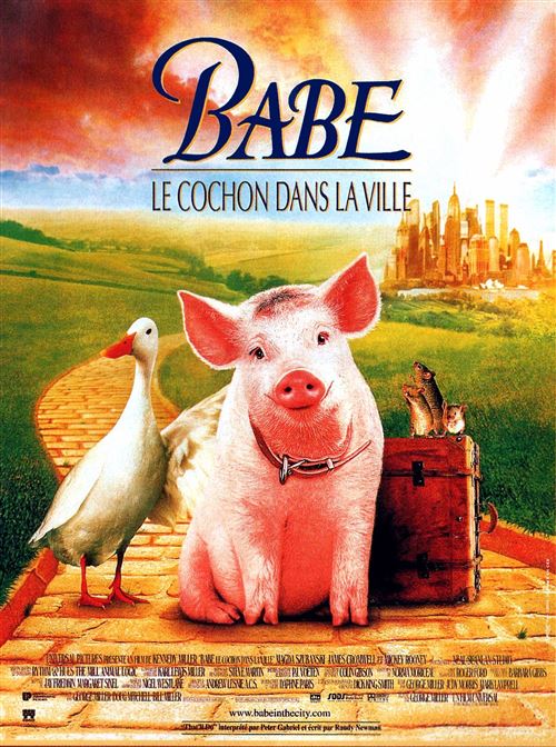 Babe Le Cochon Dans La Ville - AFFICHE CINEMA ORIGINALE État correct - N/A reconditionné disponible sur Fnac