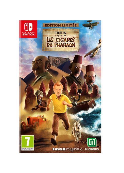 Acheter Tintin Reporter Les Cigares Du Pharaon Edition Limitée Nintendo Switch État correct - 32,78 € Tintin Reporter Les Cigares Du Pharaon Edition Limitée Nintendo Switch État correct - Microids Distribution reconditionné disponible sur Fnac