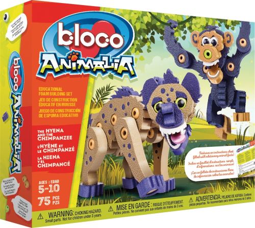 Acheter Kit créatif Hyène et Chimpanzé Bloco État correct - 26,74 € Kit créatif Hyène et Chimpanzé Bloco État correct - N/A reconditionné disponible sur Fnac