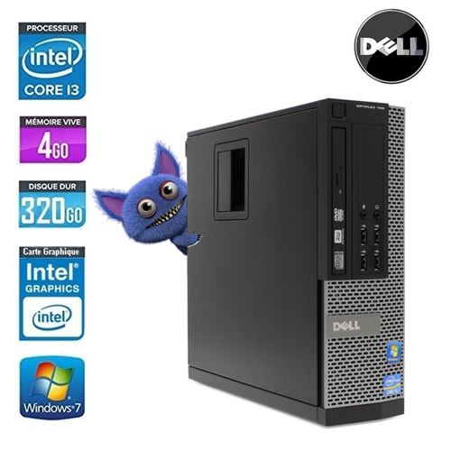 Acheter PC dell optiplex 790 i3 sff core i3 2100 3.3ghz 4go 320 go État correct - 239,00 € PC dell optiplex 790 i3 sff core i3 2100 3.3ghz 4go 320 go État correct - N/A reconditionné disponible sur Fnac
