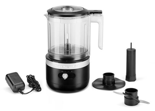 Acheter Hachoir KitchenAid 5KFCB519EBM 12 V Noir État correct - 122,89 € Hachoir KitchenAid 5KFCB519EBM 12 V Noir État correct - KitchenAid reconditionné disponible sur Fnac