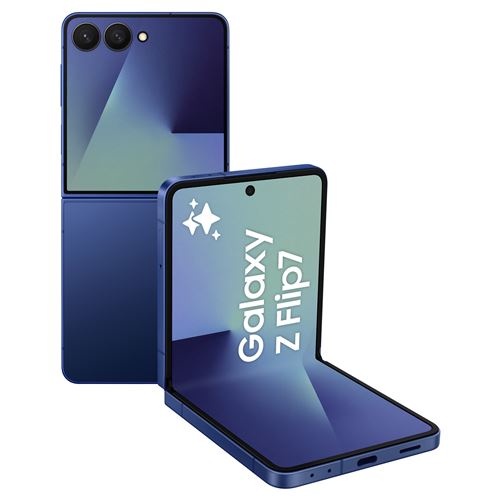 Acheter Smartphone Samsung Galaxy Z Flip7 6,9"" 5G Nano SIM 512 Go Bleu nuit État correct - 779,00 € Smartphone Samsung Galaxy Z Flip7 6,9"" 5G Nano SIM 512 Go Bleu nuit État correct - reconditionné disponible sur Fnac