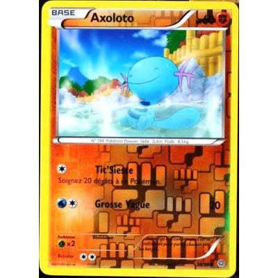 carte Pokémon 38/98 Axoloto 60 PV - REVERSE XY - Origines Antiques NEUF FR État correct - Pokémon reconditionné disponible sur Fnac