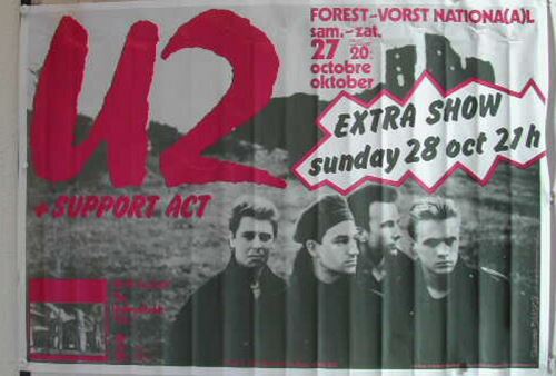 U2 - 70x98 cm - AFFICHE / POSTER État correct - N/A reconditionné disponible sur Fnac