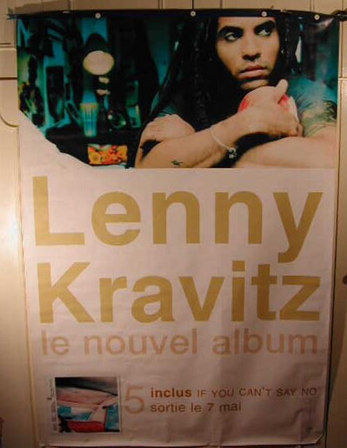 Kravitz Lenny - 120x170 cm - AFFICHE / POSTER État correct - N/A reconditionné disponible sur Fnac