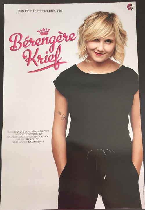 Acheter Bérengère KRIEF - 40x60 cm - AFFICHE / POSTER État correct - 11,99 € Bérengère KRIEF - 40x60 cm - AFFICHE / POSTER État correct - N/A reconditionné disponible sur Fnac