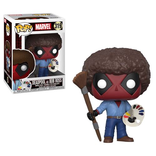 Acheter Figurine Funko Pop Bobble Marvel Deadpool Playtime Bob Ross État correct - 28,99 € Figurine Funko Pop Bobble Marvel Deadpool Playtime Bob Ross État correct - Funko reconditionné disponible sur Fnac