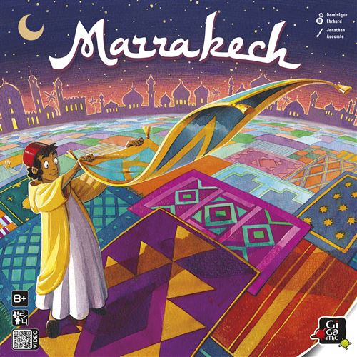 Jeu de stratégie Gigamic Marrakech État correct - Gigamic reconditionné disponible sur Fnac