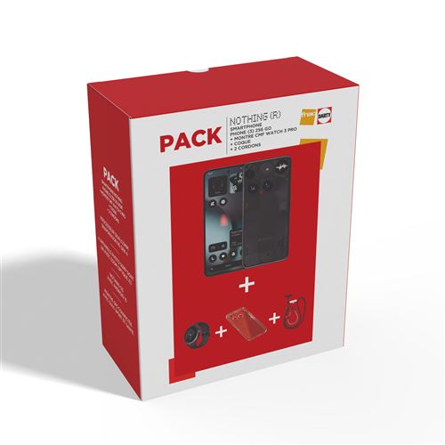 Acheter Pack Smartphone Nothing Phone 3 6,67"" 5G Nano SIM 256 Go Noir + Montre connectée CMF by Nothing Watch Pro Gris État correct - 695,99 € Pack Smartphone Nothing Phone 3 6,67"" 5G Nano SIM 256 Go Noir + Montre connectée CMF by Nothing Watch Pro Gris État correct - N/A reconditionné disponible sur Fnac
