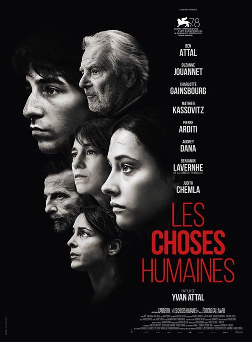 Affiche de Cinéma Originale - Les Choses Hiumaines - 2022 - Charlotte Gainsbourg - 118x158cm État correct - N/A reconditionné disponible sur Fnac