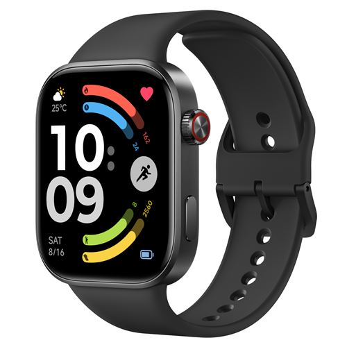 Montre connectée Xiaomi Redmi Watch 6 Bluetooth Noir avec bracelet Noir État correct - Xiaomi reconditionné disponible sur Fnac