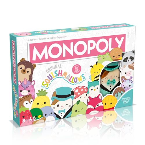 Jeu classique Winning Moves Monopoly Squishmallows État correct - Winning Moves reconditionné disponible sur Fnac
