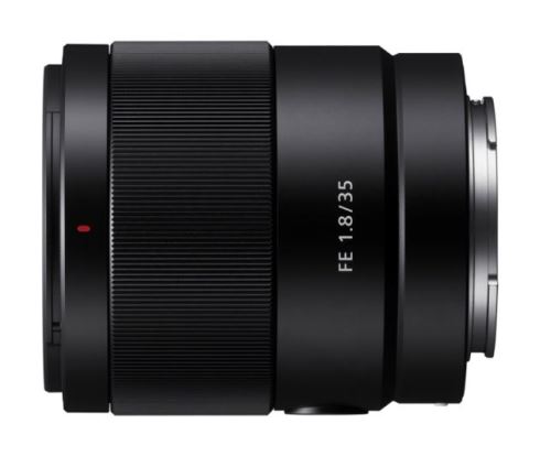 Objectif hybride Sony FE 35mm f/1.8 noir État correct - Sony reconditionné disponible sur Fnac