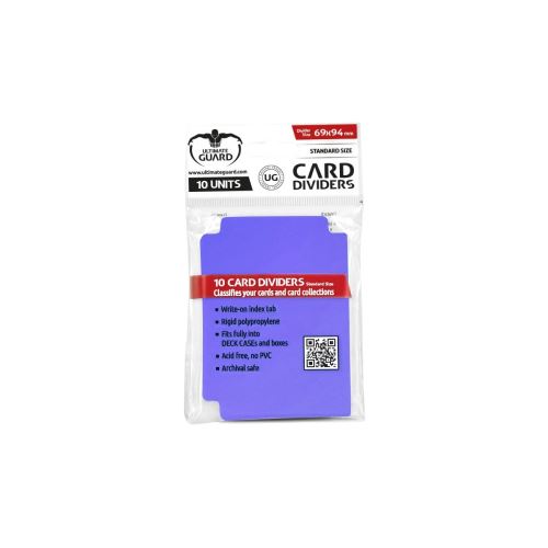Acheter Ultimate Guard - 10 intercalaires pour cartes Card Dividers taille standard Violet État correct - 45,99 € Ultimate Guard - 10 intercalaires pour cartes Card Dividers taille standard Violet État correct - N/A reconditionné disponible sur Fnac