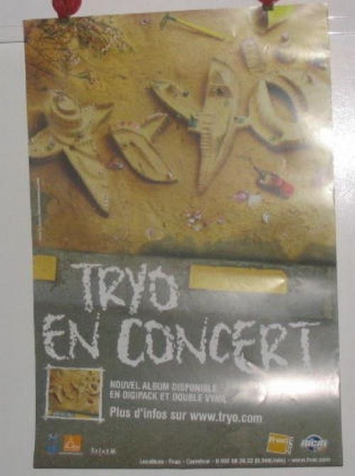Tryo - 40x60 cm - AFFICHE / POSTER État correct - N/A reconditionné disponible sur Fnac