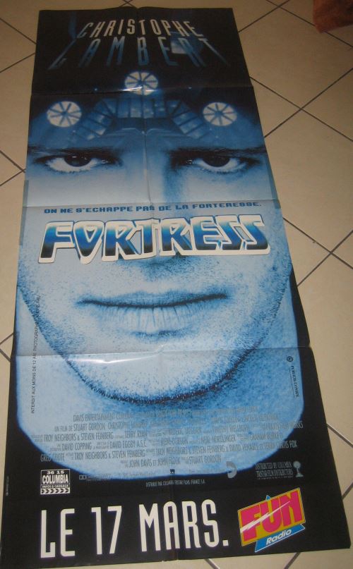 Acheter Fortress Christophe Lambert AFFICHE CINEMA ORIGINALE État correct - 13,99 € Fortress Christophe Lambert AFFICHE CINEMA ORIGINALE État correct - N/A reconditionné disponible sur Fnac