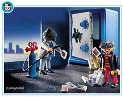 3161 Playmobil Cambrioleurs État correct - Playmobil reconditionné disponible sur Fnac