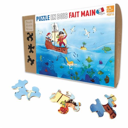 Acheter Puzzle 24 pièces LES PIRATES Puzzle Michele Wilson Multicolore État correct - 17,48 € Puzzle 24 pièces LES PIRATES Puzzle Michele Wilson Multicolore État correct - N/A reconditionné disponible sur Fnac