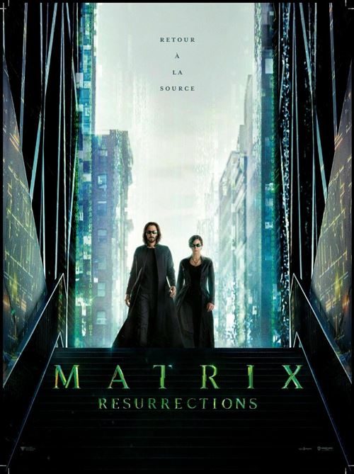 Affiche de Cinéma Originale - Matrix - 2022 - Résurrections - 40x60cm État correct - N/A reconditionné disponible sur Fnac