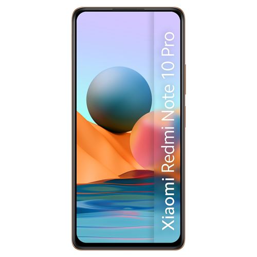 Smartphone Xiaomi Redmi Note 10 Pro 6.67"" Double SIM 6 Go RAM 128 Go Bronze