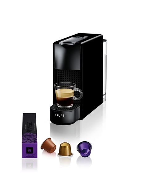 Machine à café Nespresso Krups Essenza Mini 1200 W Noir État correct - Krups reconditionné disponible sur Fnac