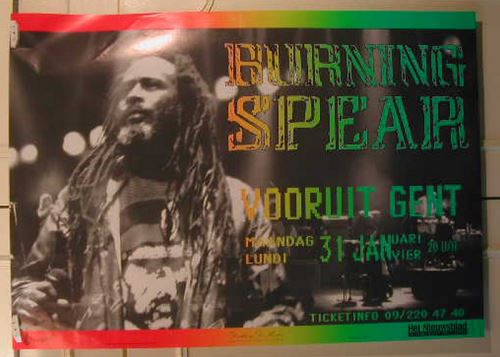 Burning Spear - 70x100 cm - AFFICHE / POSTER État correct - N/A reconditionné disponible sur Fnac